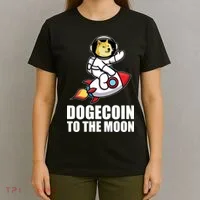 DogeCoin To The Moon Doge Crypto T-Shirt thumb 4