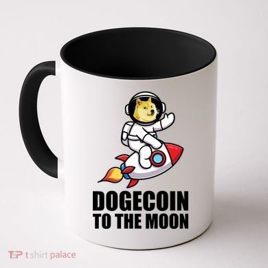 DogeCoin To The Moon Doge Crypto Coffee Mug