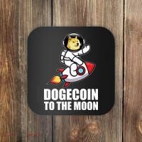DogeCoin To The Moon Doge Crypto Coaster thumb 0