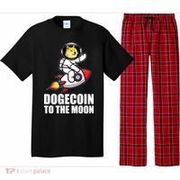 DogeCoin To The Moon Doge Crypto Pajama Set thumb 0