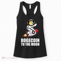DogeCoin To The Moon Doge Crypto Women's Tank Top thumb 0
