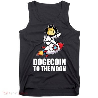 DogeCoin To The Moon Doge Crypto Tank Top
