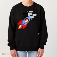 Dogecoin To the Moon Hodl Crypto Currency Women's Sweatshirt thumb 0