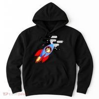Dogecoin To the Moon Hodl Crypto Currency Hoodie thumb 0