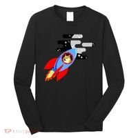 Dogecoin To the Moon Hodl Crypto Currency Long Sleeve Shirt thumb 0