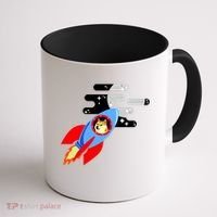 Dogecoin To the Moon Hodl Crypto Currency Coffee Mug thumb 1