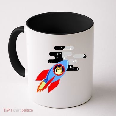 Dogecoin To the Moon Hodl Crypto Currency Coffee Mug