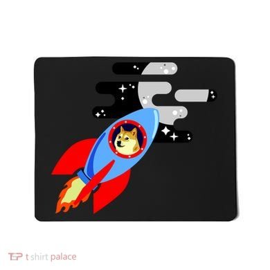 Dogecoin To the Moon Hodl Crypto Currency Mousepad