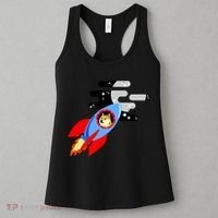 Dogecoin To the Moon Hodl Crypto Currency Women's Tank Top thumb 3