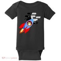 Dogecoin To the Moon Hodl Crypto Currency Baby Bodysuit thumb 0