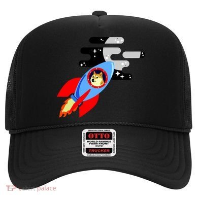 Dogecoin To the Moon Hodl Crypto Currency Hat