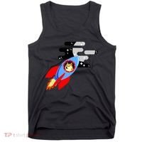 Dogecoin To the Moon Hodl Crypto Currency Tank Top thumb 0