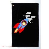 Dogecoin To the Moon Hodl Crypto Currency Golf Towel thumb 0