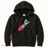 Dogecoin To the Moon Hodl Crypto Currency Kids Hoodie thumb 0