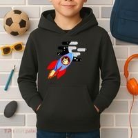 Dogecoin To the Moon Hodl Crypto Currency Kids Hoodie thumb 2