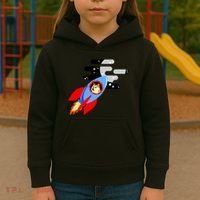 Dogecoin To the Moon Hodl Crypto Currency Kids Hoodie thumb 3