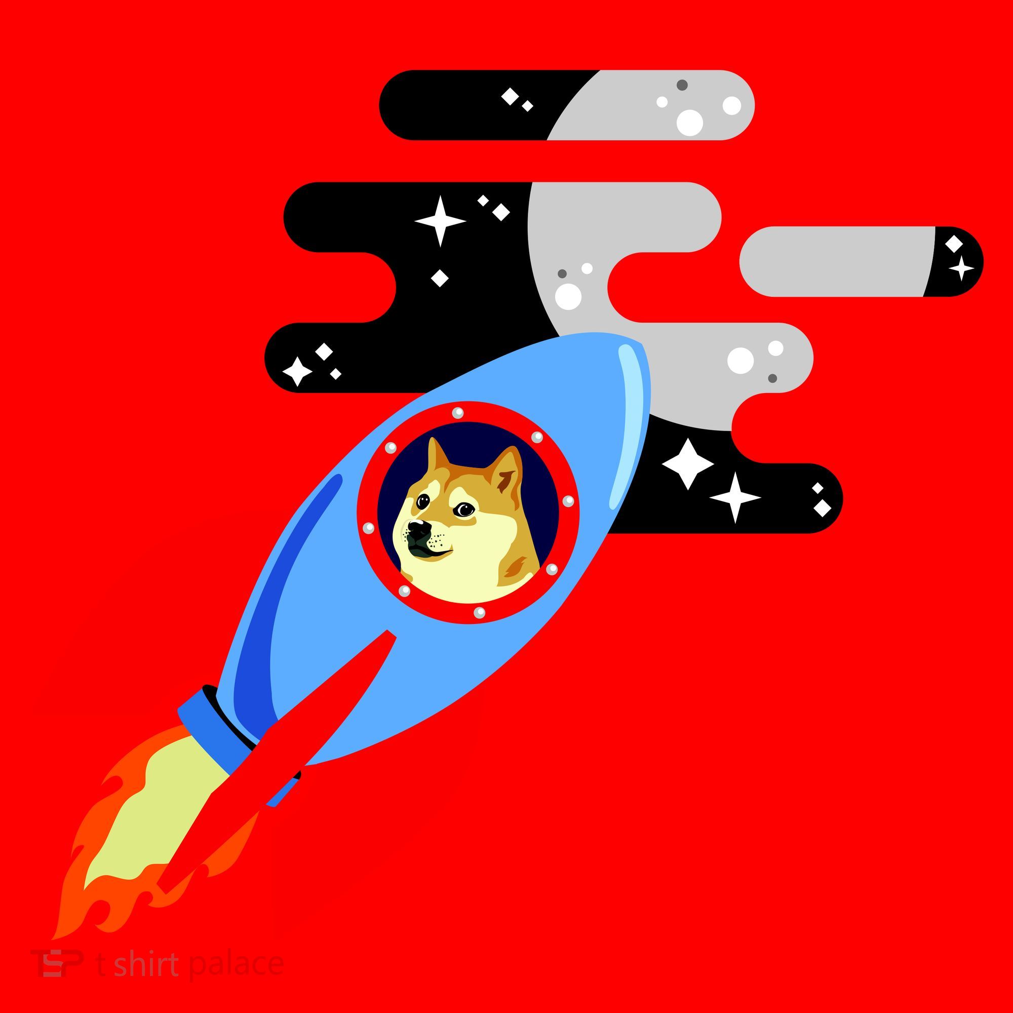 Dogecoin To the Moon Hodl Crypto Currency Santa Hat