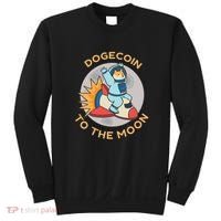 Dogecoin To The Moon Logo Sweatshirt thumb 0