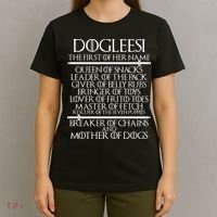 Dogleesi The First Of Her Name Mother Of Dogs T-Shirt thumb 4