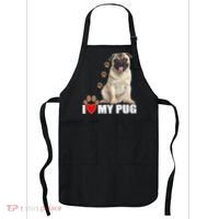Dogs - I Love My Pug Apron thumb 0