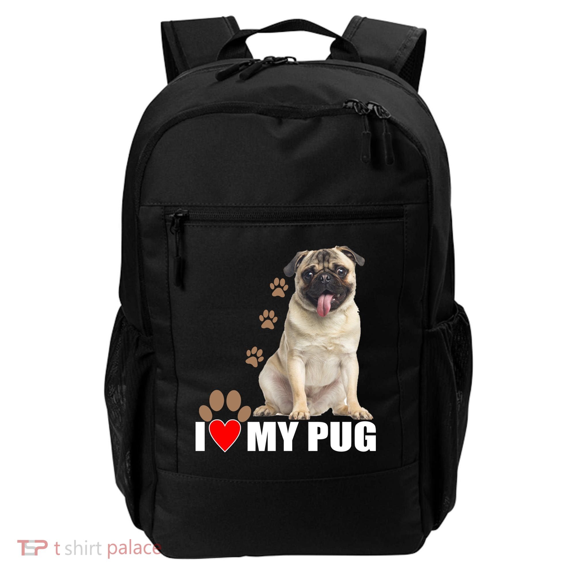 Dogs - I Love My Pug Backpack