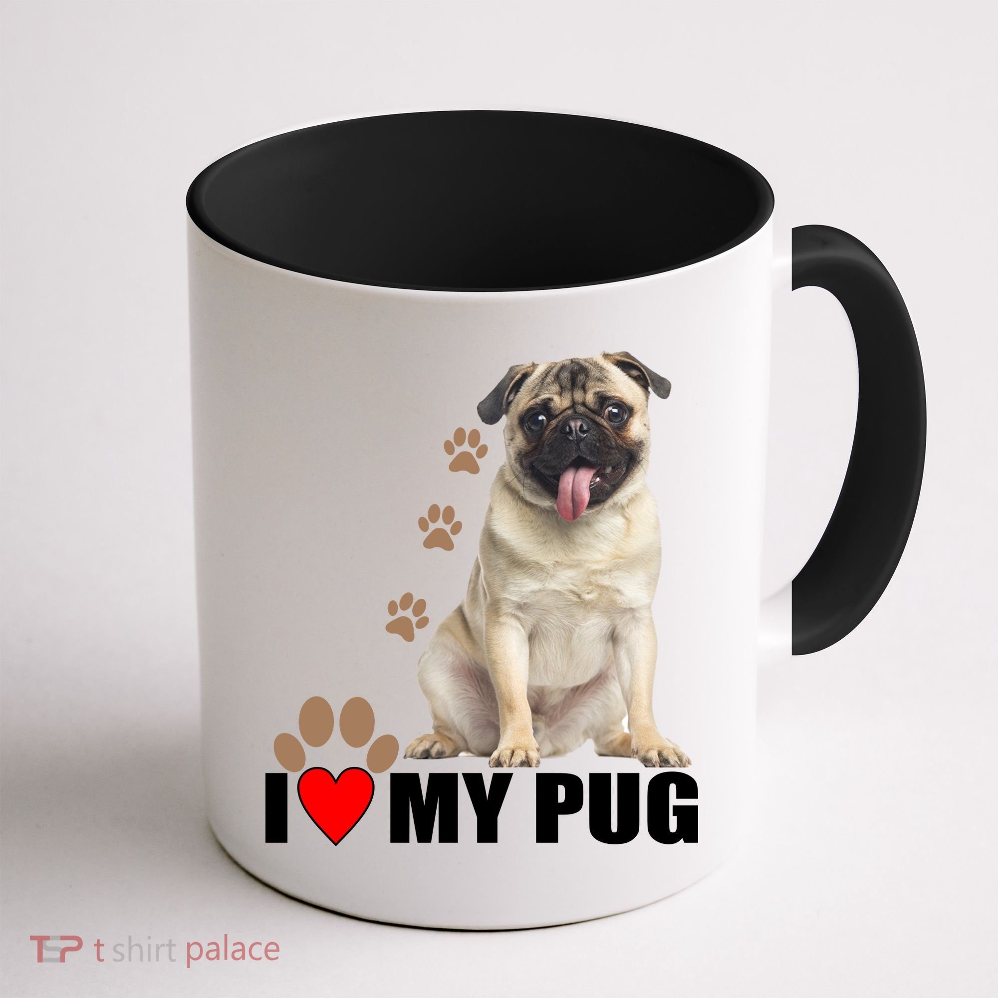 Dogs - I Love My Pug Coffee Mug