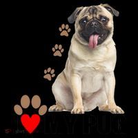 Dogs - I Love My Pug Coffee Mug thumb 5