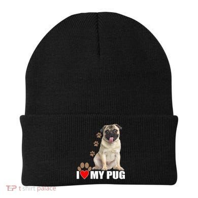 Dogs - I Love My Pug Beanie