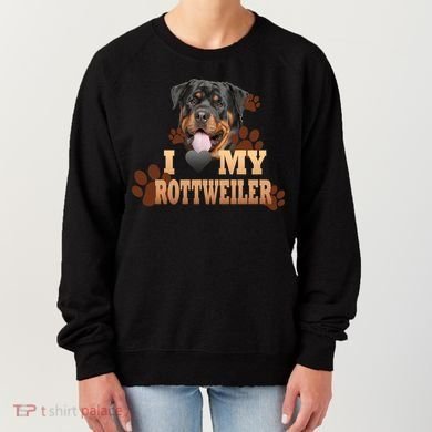 Dogs - I Love My Rottweiler Women's Sweatshirt