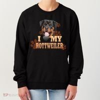 Dogs - I Love My Rottweiler Women's Sweatshirt thumb 0