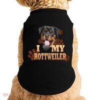 Dogs - I Love My Rottweiler Doggie Tank thumb 0