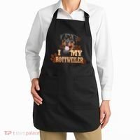 Dogs - I Love My Rottweiler Apron thumb 2
