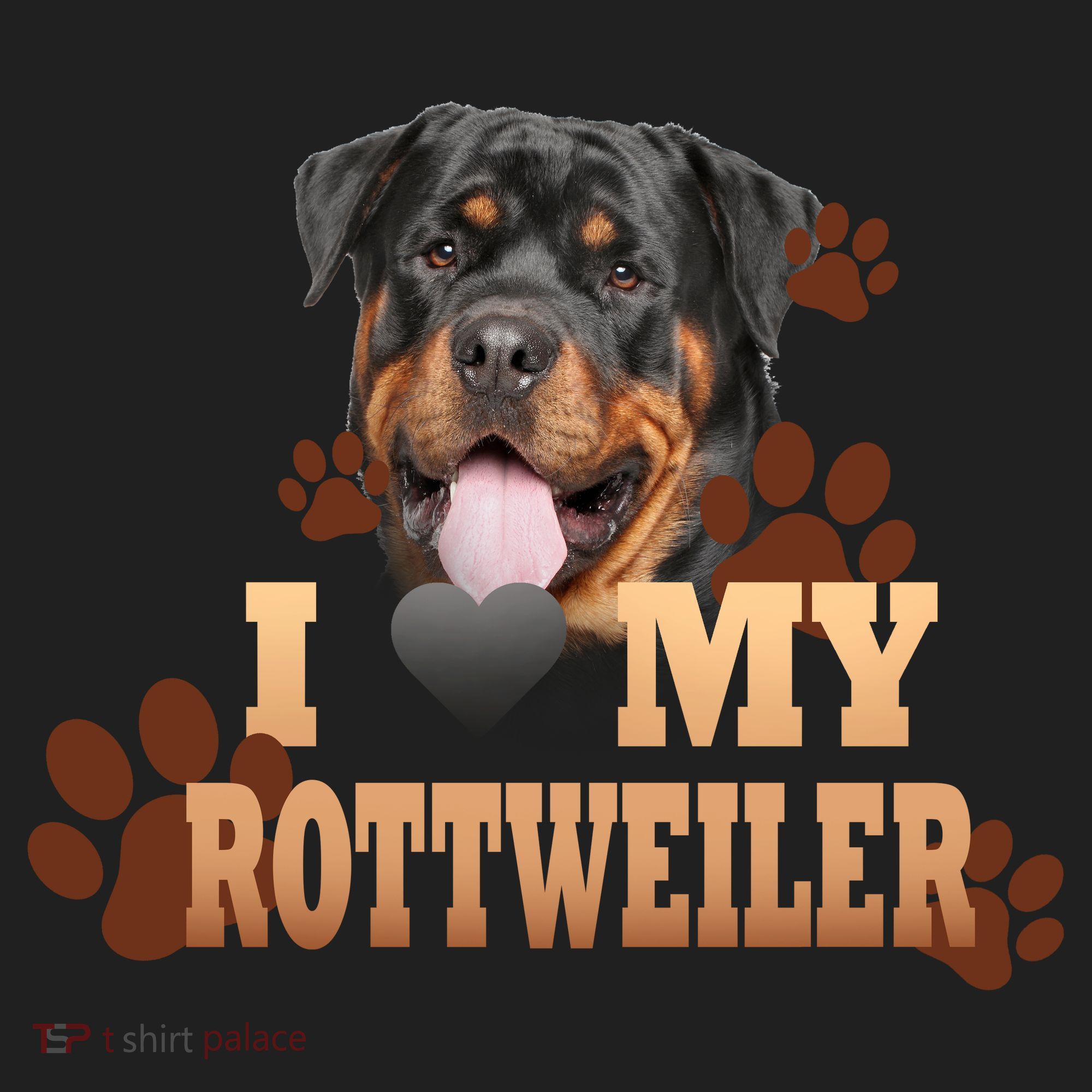 Dogs - I Love My Rottweiler Beanie