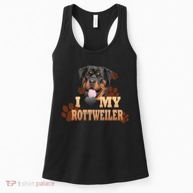 Dogs - I Love My Rottweiler Women's Tank Top