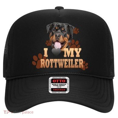 Dogs - I Love My Rottweiler Hat