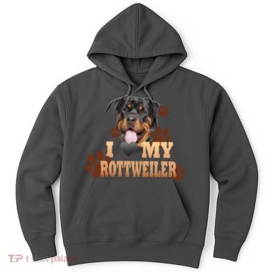 Dogs - I Love My Rottweiler Hoodie