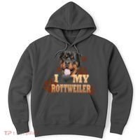 Dogs - I Love My Rottweiler Hoodie thumb 0
