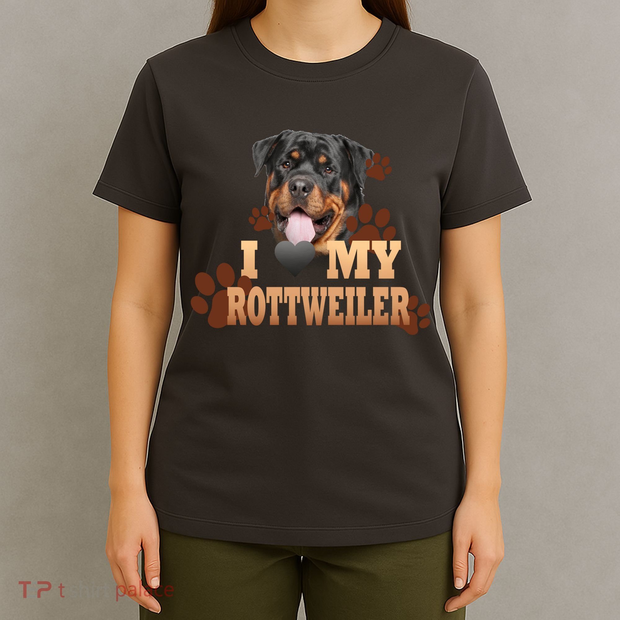 Dogs - I Love My Rottweiler T-Shirt