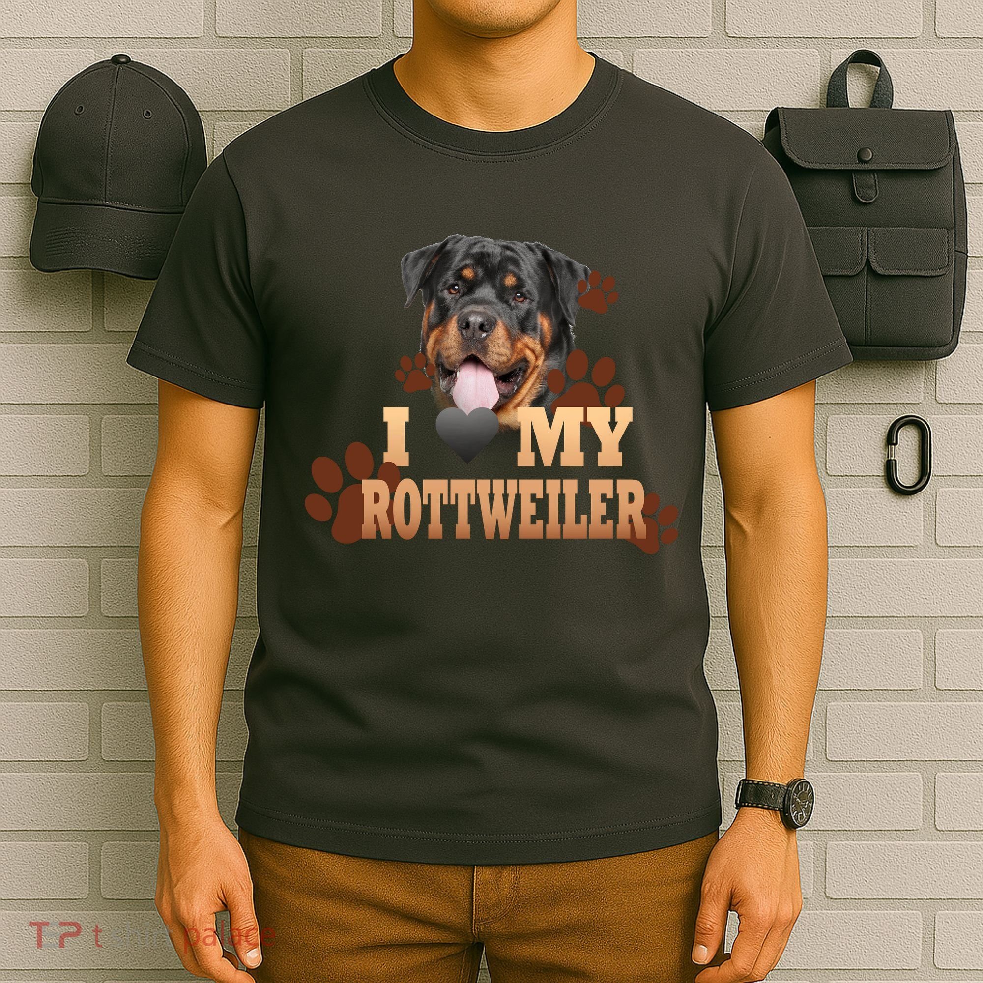 Dogs - I Love My Rottweiler T-Shirt