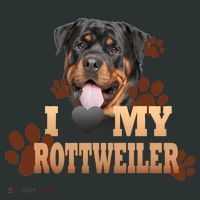Dogs - I Love My Rottweiler Coaster thumb 2