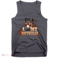 Dogs - I Love My Rottweiler Tank Top thumb 0