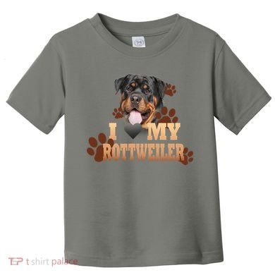 Dogs - I Love My Rottweiler Toddler T-Shirt