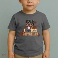Dogs - I Love My Rottweiler Toddler T-Shirt thumb 2