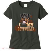 Dogs - I Love My Rottweiler Women's T-Shirt thumb 0