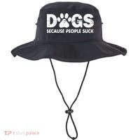 Dogs Because People Suck Bucket Hat thumb 0