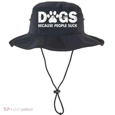Dogs Because People Suck Bucket Hat
