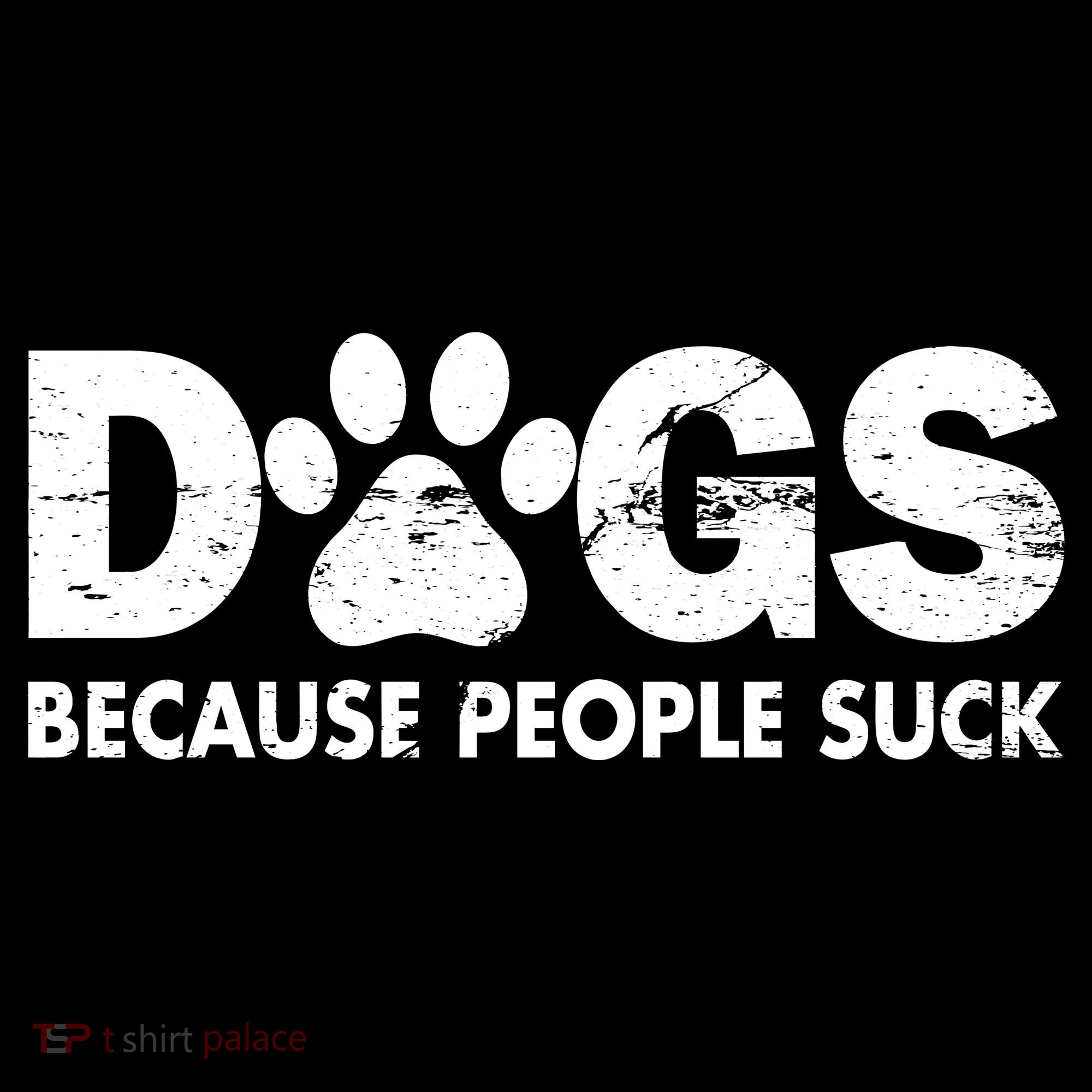 Dogs Because People Suck Bucket Hat