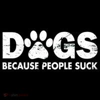 Dogs Because People Suck Pajama Set thumb 2