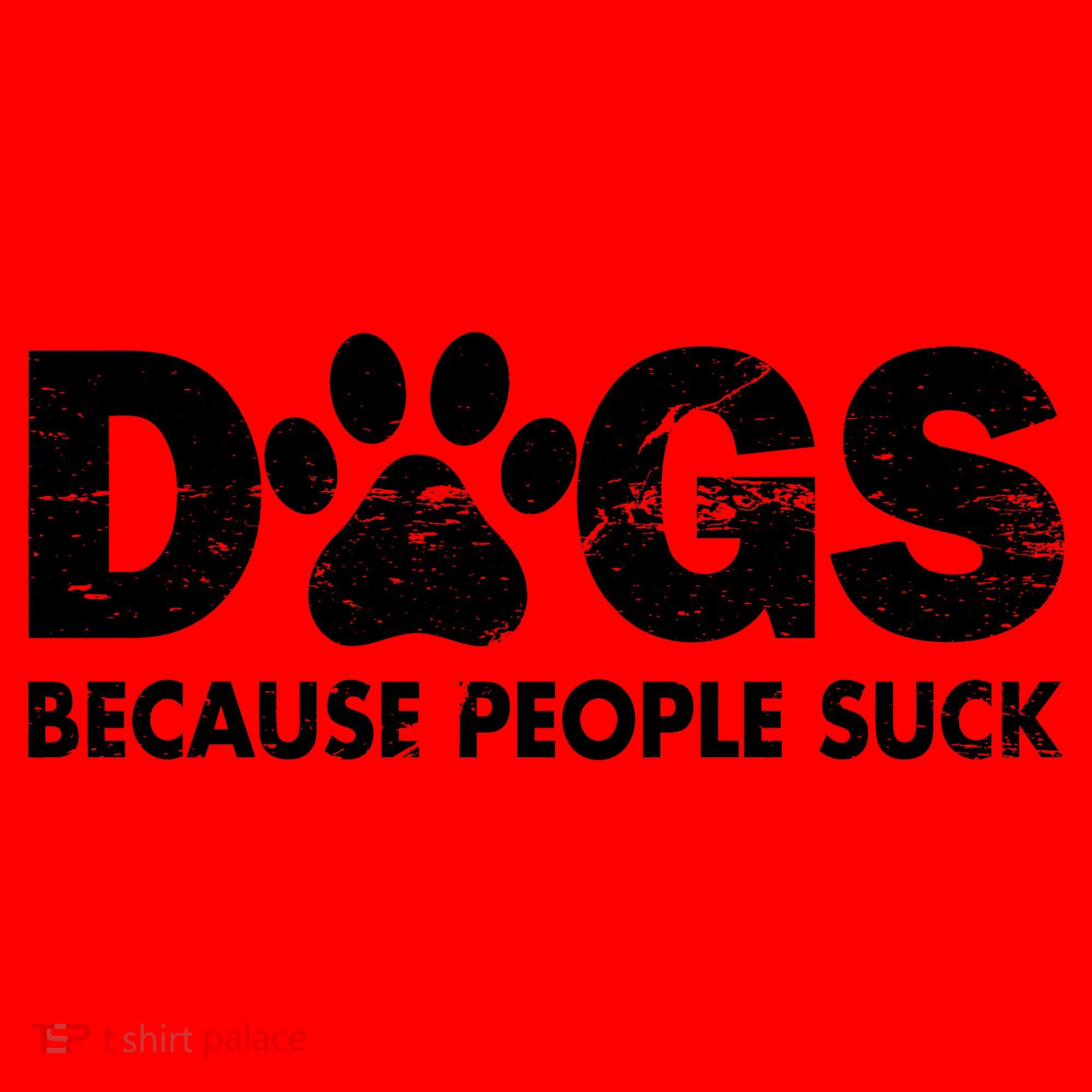 Dogs Because People Suck Santa Hat