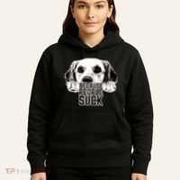 Dogs Because People Suck Funny Hoodie thumb 5